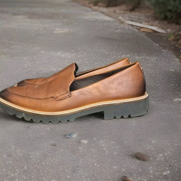 ECCO  Incise Tailored Loafer Flat Shoes Women’s US Size 8 - 8.5 / 39 NWOB - Picture 1 of 9